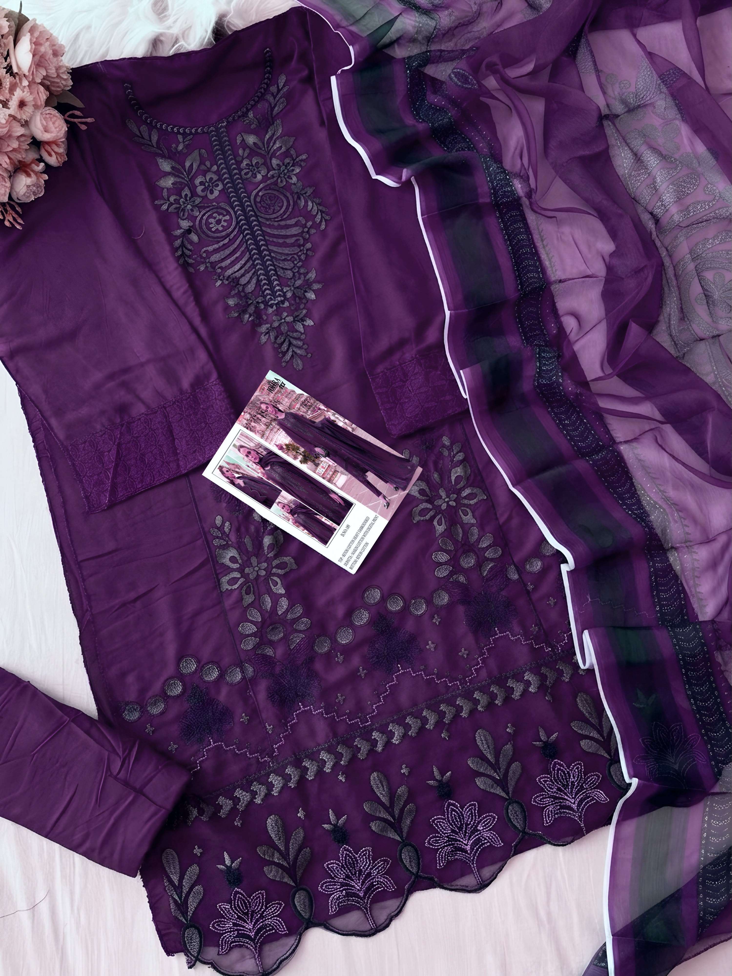 JOHRA TEX JT 189 RAYYON COLLECTION PAKISTANI MODAL TYPE SUIT FOR MATERIAL BRAND RATE BUY